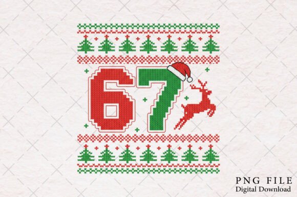 Christmas 67 Png, Christmas Ugly Sweater