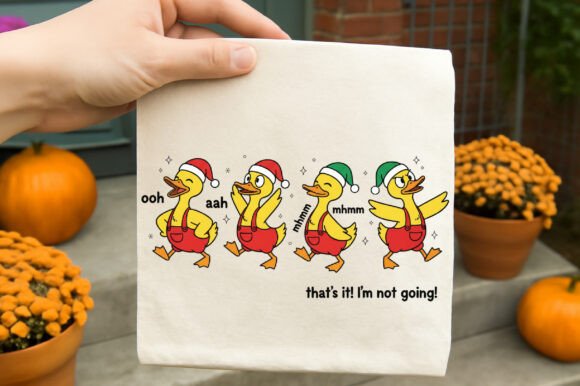 Christmas Goose PNG: A Festive Illustration for Seasonal Digital Products