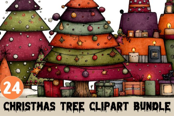 Christmas Tree Clipart and Illustrations Review