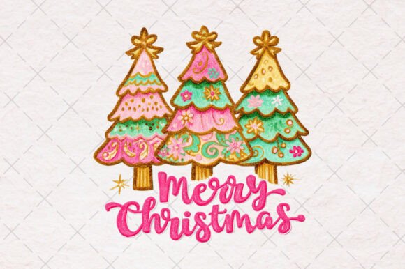 Colorful Merry Christmas Png: A Festive Graphic Design Asset for Handmade Creations