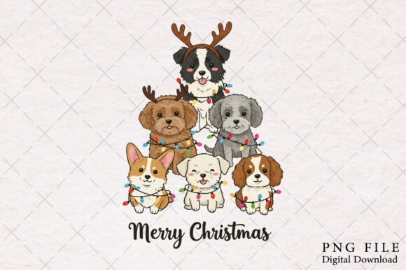 Funny Christmas Dogs PNG: A Designer’s Review for Holiday Illustrations