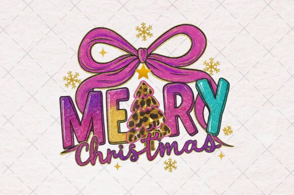 Preppy Merry Christmas Png: A Versatile Graphic Design Asset for Seasonal Branding