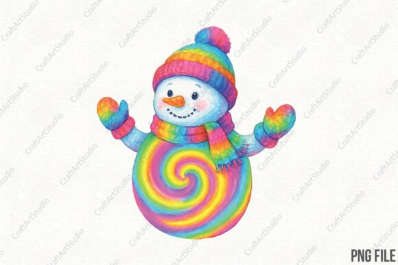 Snowman Winter Splatter Christmas PNG Embroidery Review